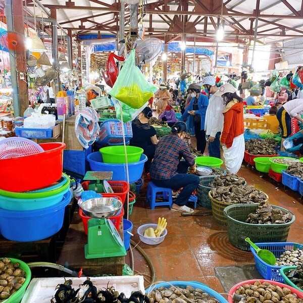 You can visit and purchase seafood at the Halong seafood market.