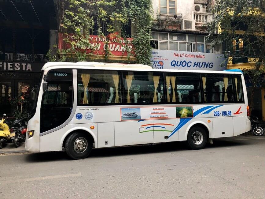 Shuttle Bus Hanoi Halong Bay 1