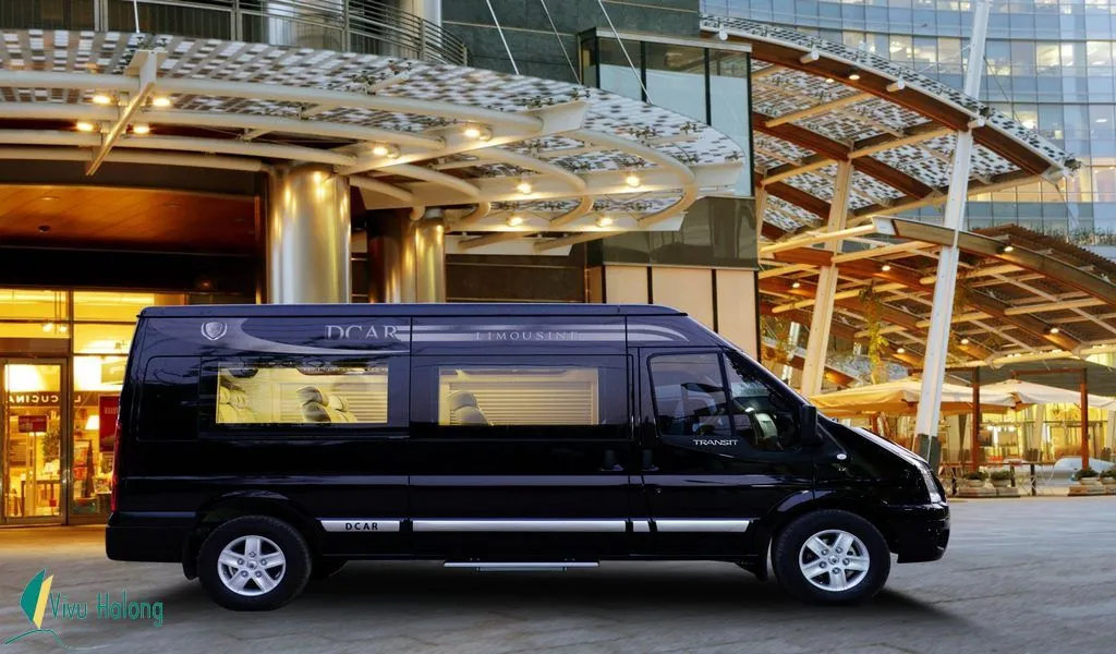 Limousine van transfer from Hanoi to Bai Chay