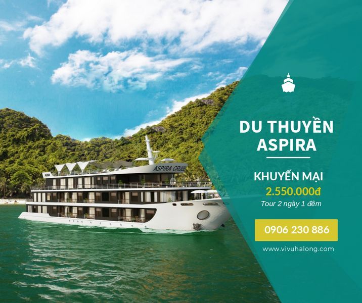 Voucher Du thuyền Aspira