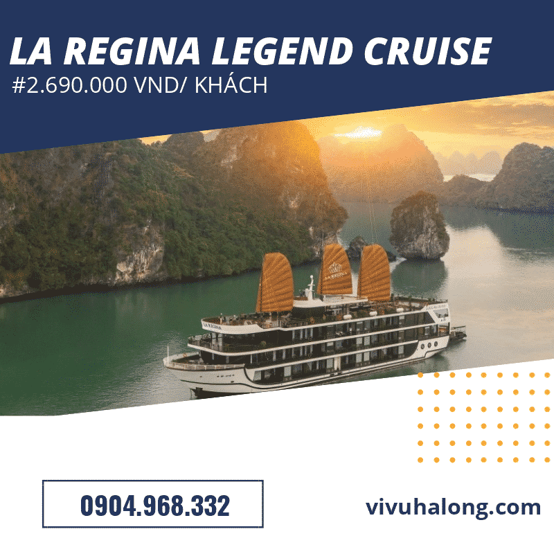 Voucher Du thuyền La Regina Legend