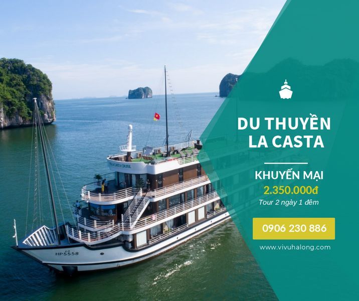 Voucher Du thuyền La Casta