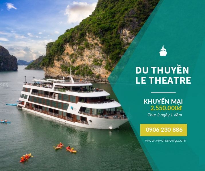 Voucher Du thuyền Le Theatre