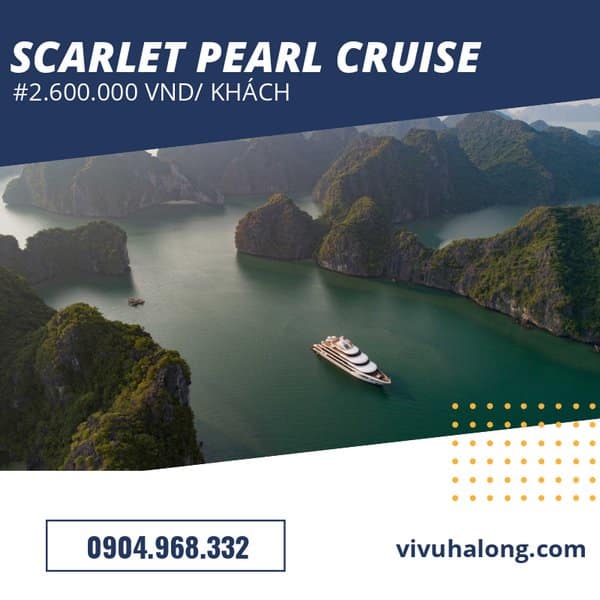 Voucher Du thuyền Scarlet Pearl