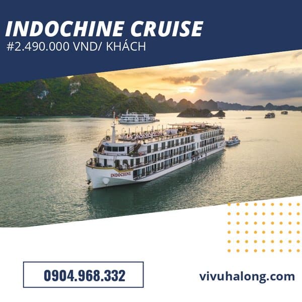 Voucher Du thuyền Indochine