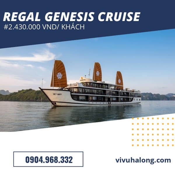 Voucher Du thuyền Genesis Regal