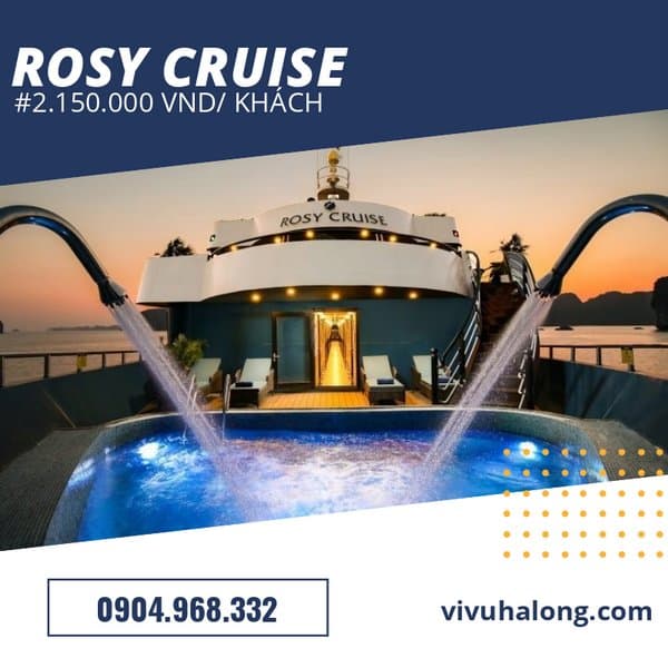 Voucher Du thuyền Rosy Cruise