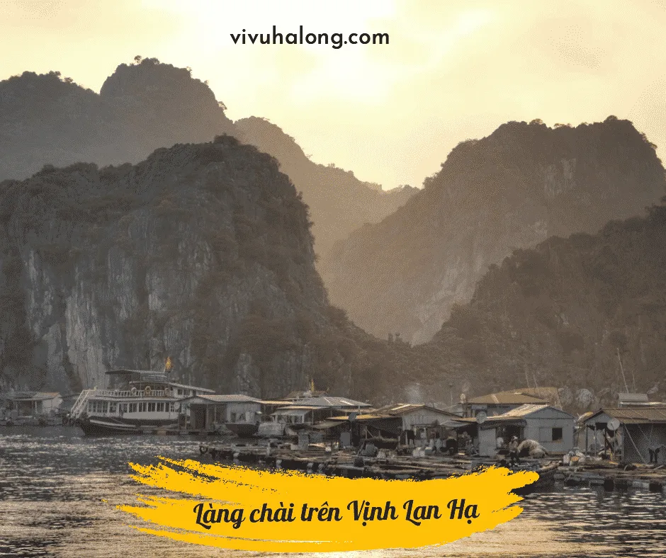 Làng chài trên Vịnh Lan Hạ