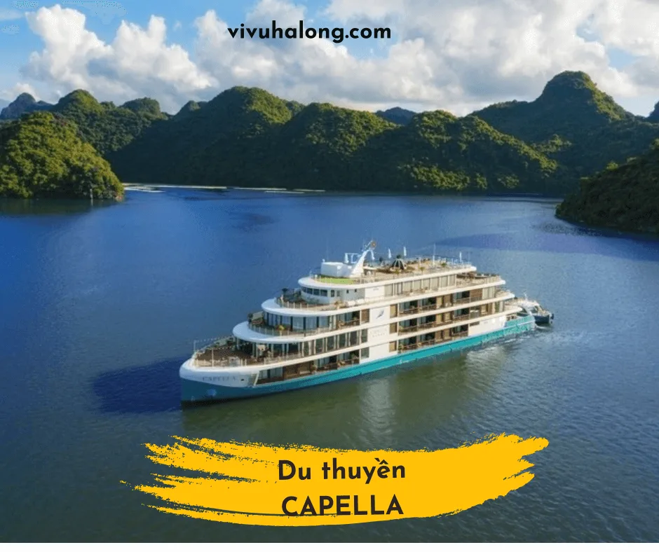 Du thuyền Capella, nghỉ dưỡng và giải trí hàng đầu