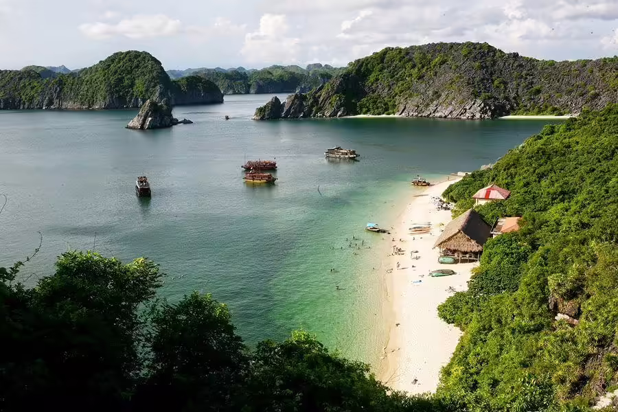 Monkey Island on the Lan Ha Bay