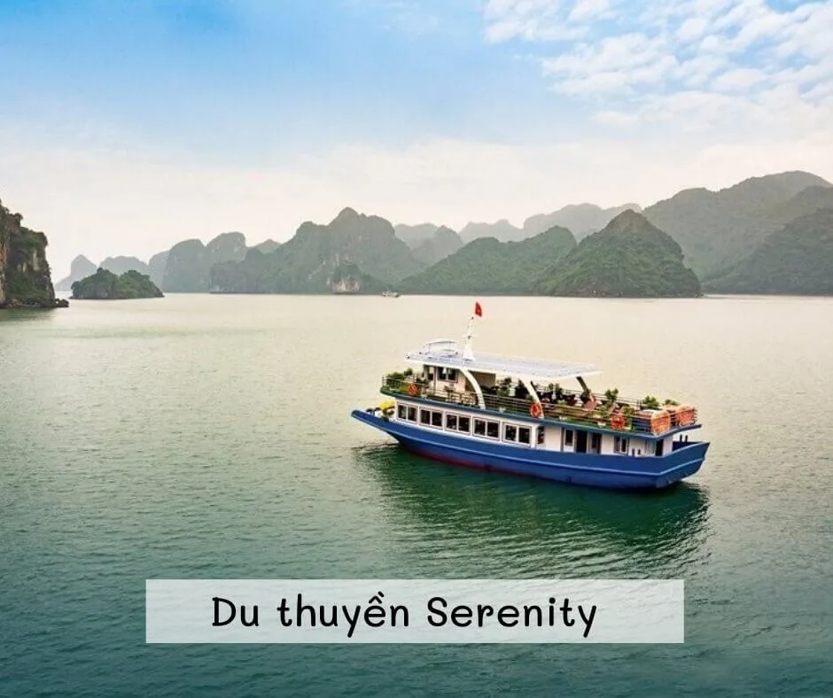 Tàu Serenity Tour 1 ngày Vịnh Lan Hạ