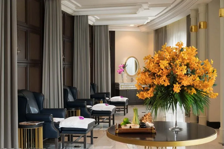 Khu vực Spa sang trọng với nhiều liệu trình sức khỏe