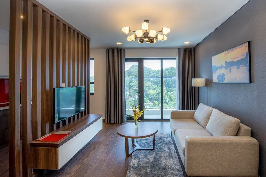 Không gian phòng nghỉ khách sạn