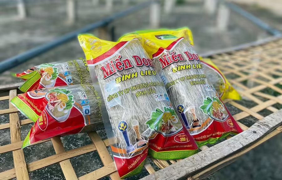 Miến dong, đặc sản Bình Liêu