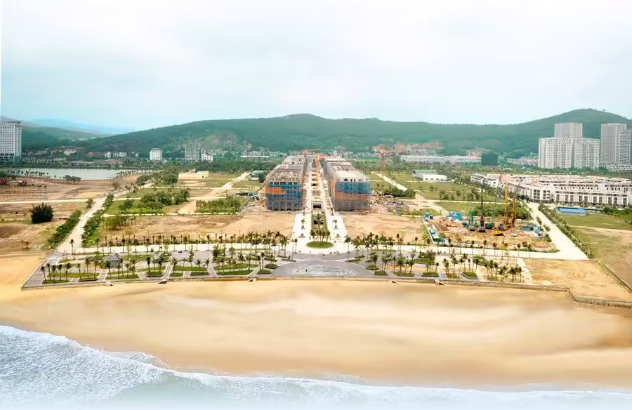 Bãi biển khu đô thị nghỉ dưỡng Marina