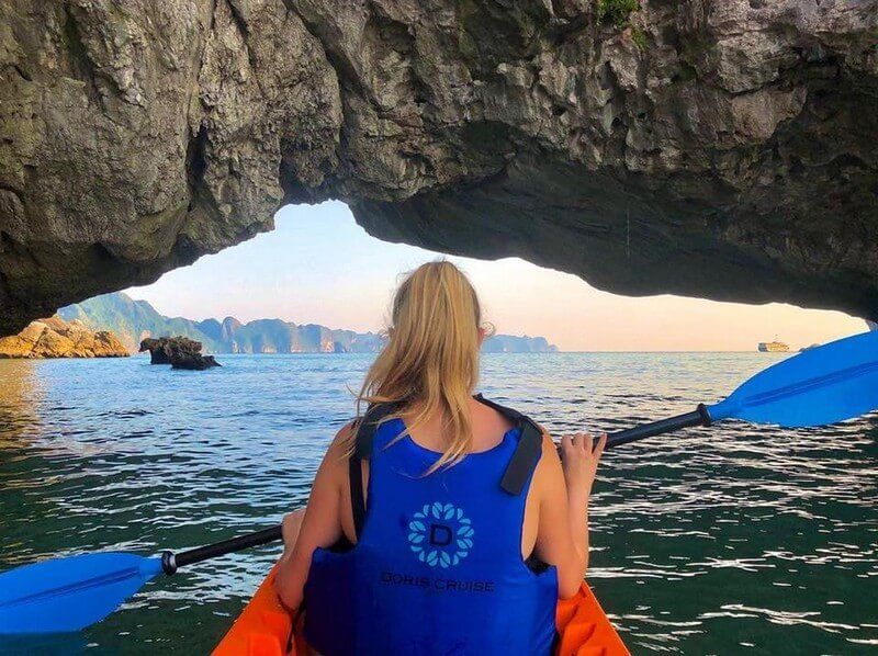 Kayaking on Lan Ha bay