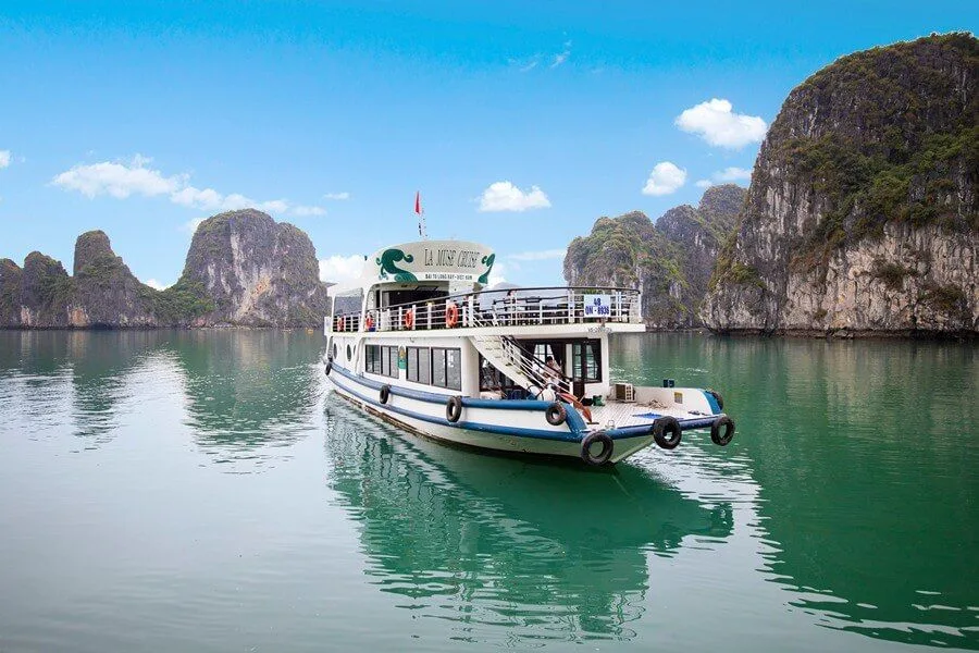 Tàu thăm vịnh Hạ Long