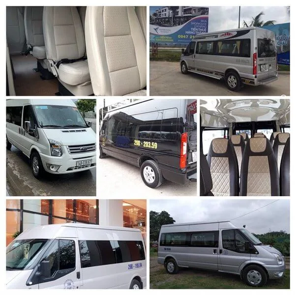 16 seater van