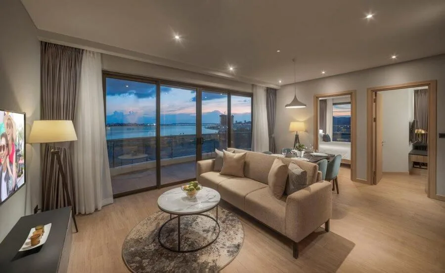 Căn hộ 2 phòng tại Citadines Marina