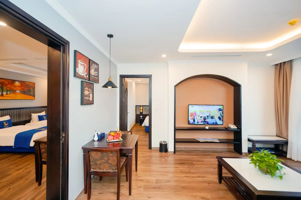 Hệ thống phòng nghỉ đầy đủ tiện nghi