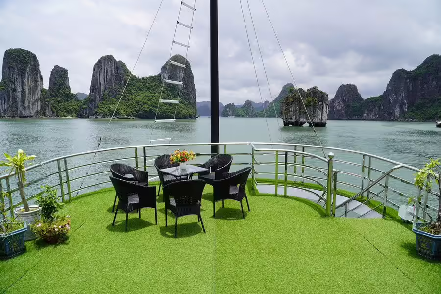 View from second deck