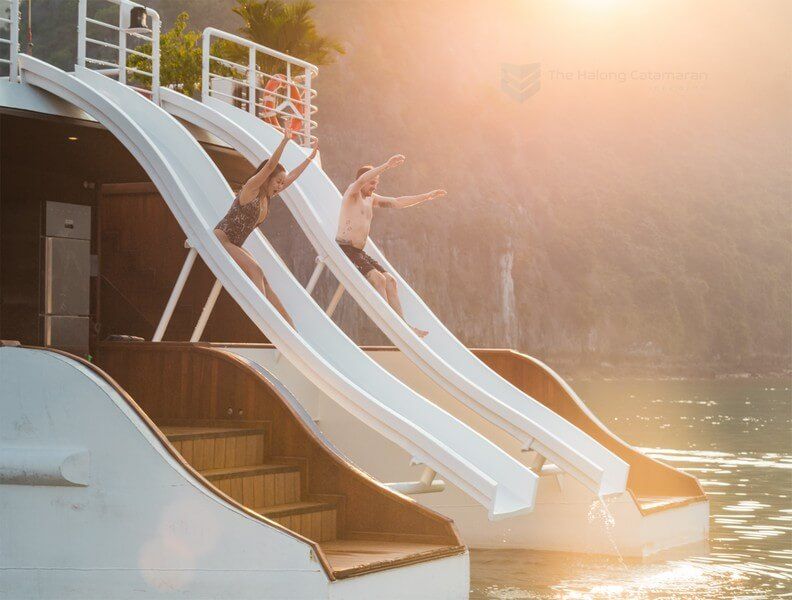 Catamaran Cruise Waterslide