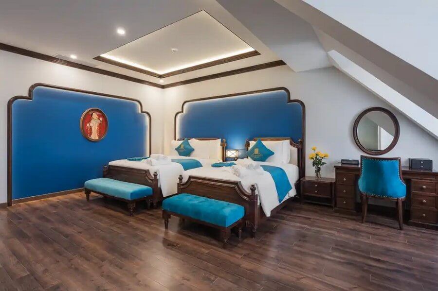 family triple suite khách sạn Grand Fleuve Boutique