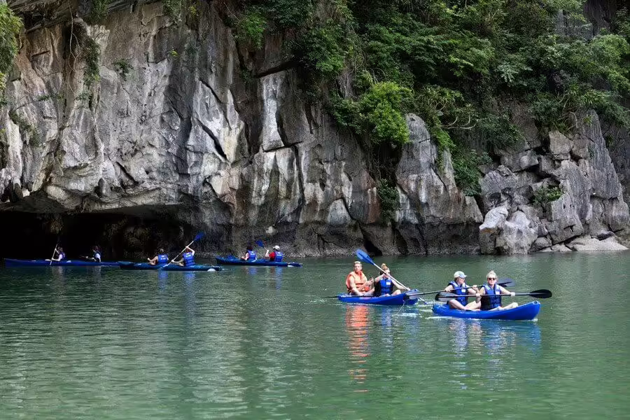 kayaking