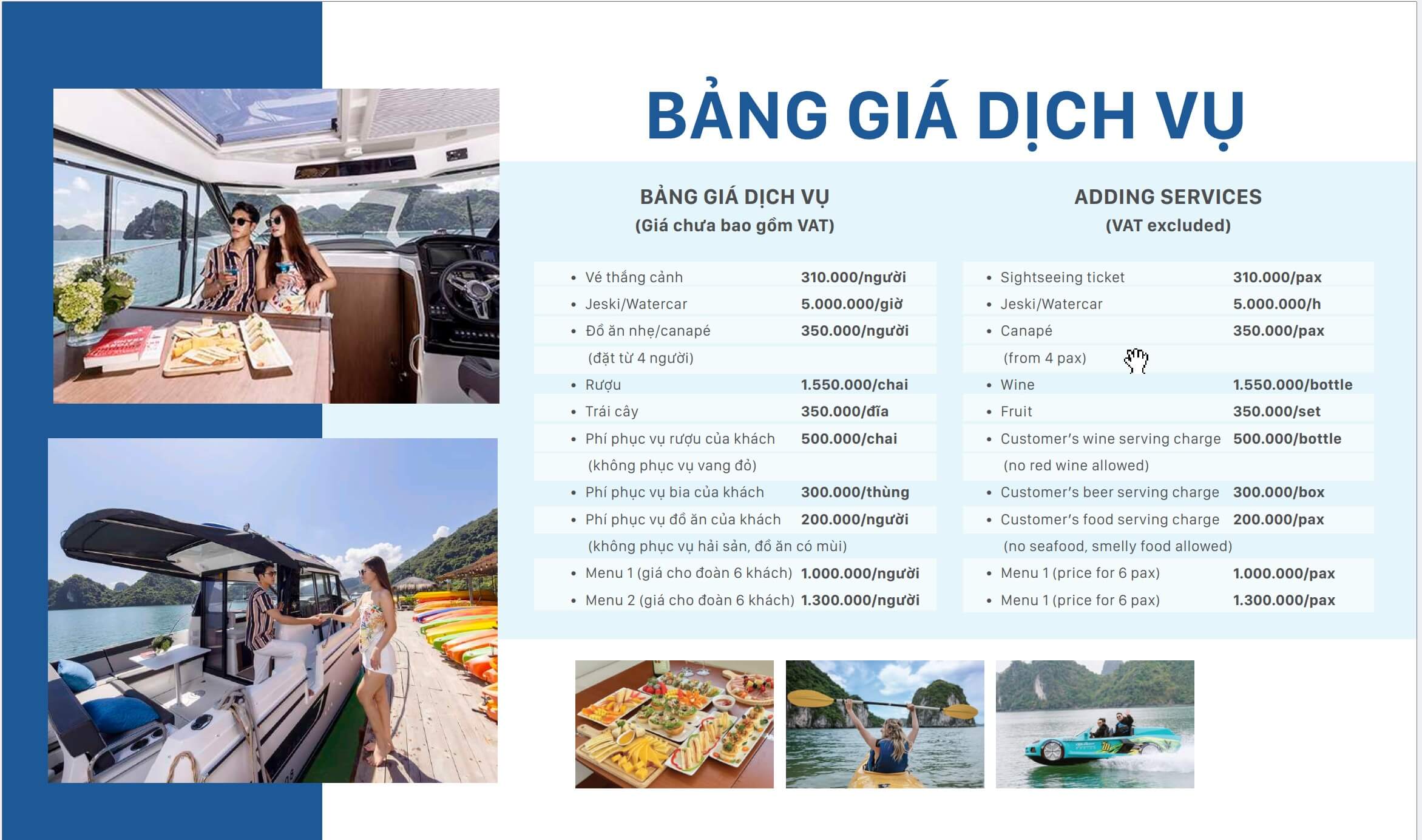 Bang Gia Dich Vu Du Thuyen Merry Fisher 895