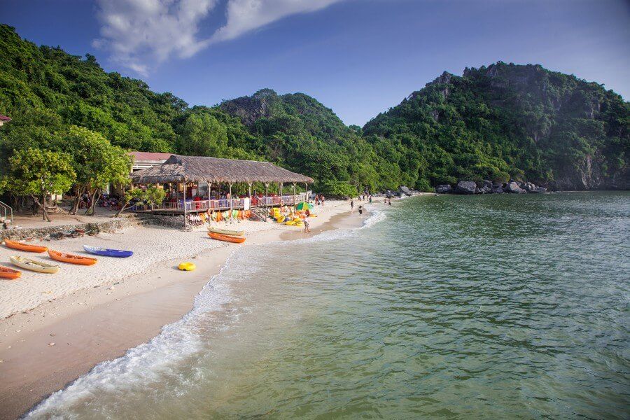 Swimming on Titov Island