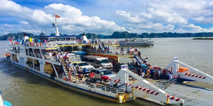 Cat Ba ferry Gót ferry – Cai Vieng ferry