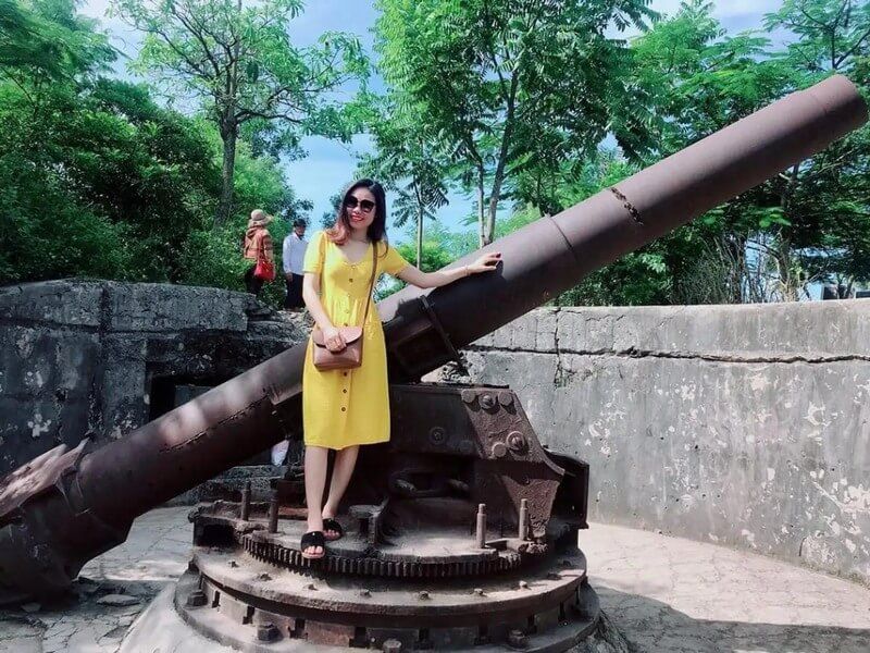 Cannon Fort Cat Ba- guide from Hanoi to Cat Ba