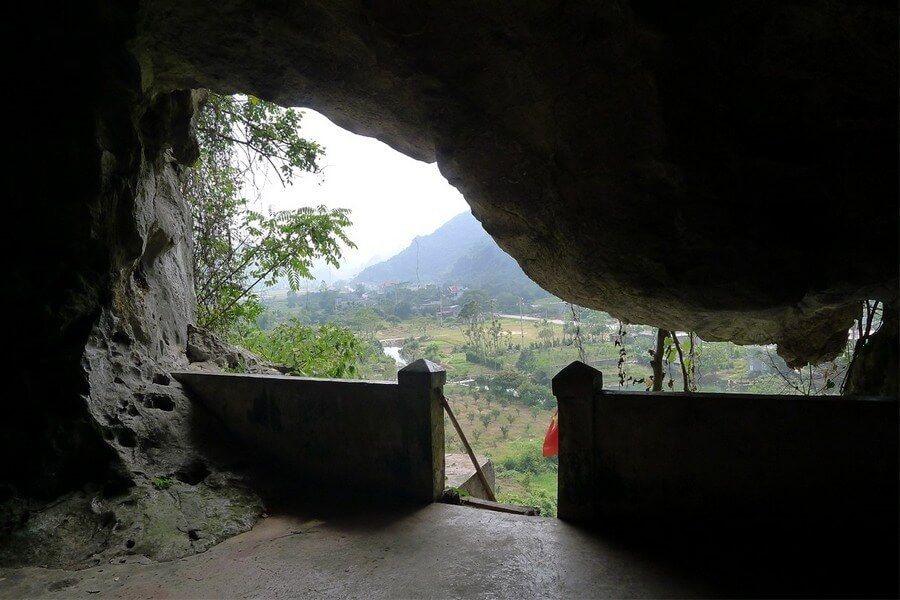 Military hospital cave