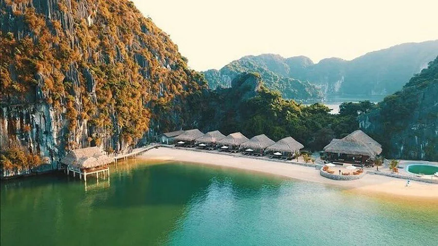 Van Boi Beach