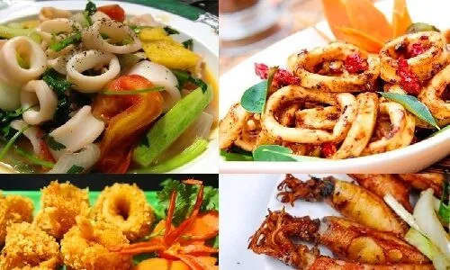 Các món từ Mực