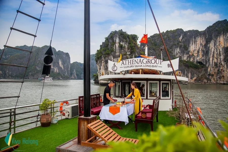 Halong Bay One Day Tour Sen Cruise 4