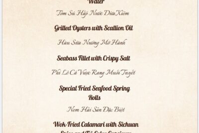 Dragon Luxury Cruise Buffet Menu (3)