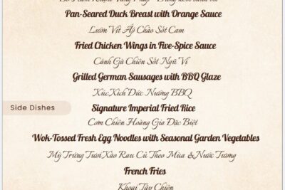 Dragon Luxury Cruise Buffet Menu (4)