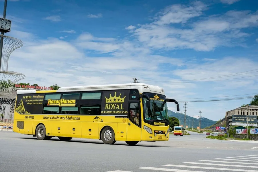 Double Cabin Bus Hanoi To Sapa (3)