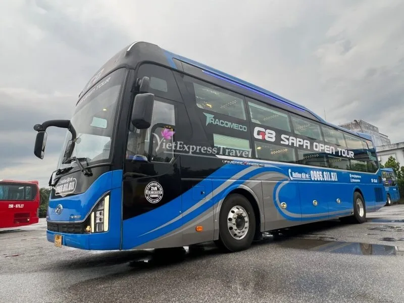 Double Cabin Bus Hanoi To Sapa (7)