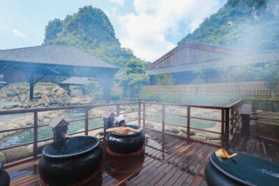 Vé tắm khoáng nóng Onsen Quang Hanh