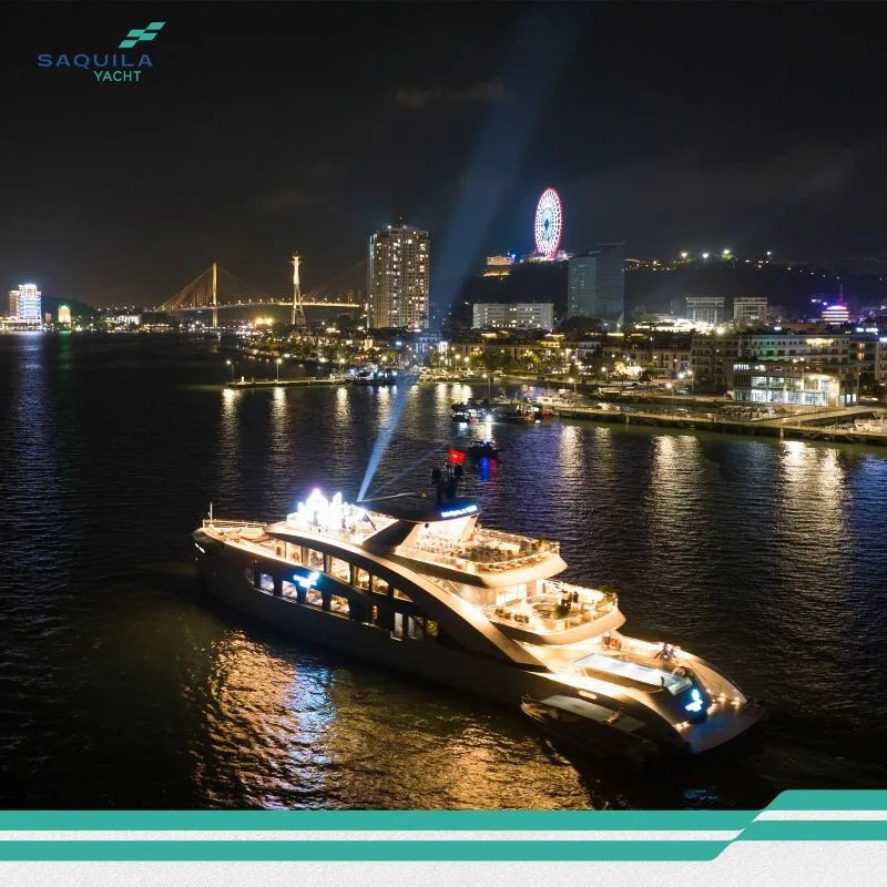 Đón năm mới trên du thuyền Saquila Yacht