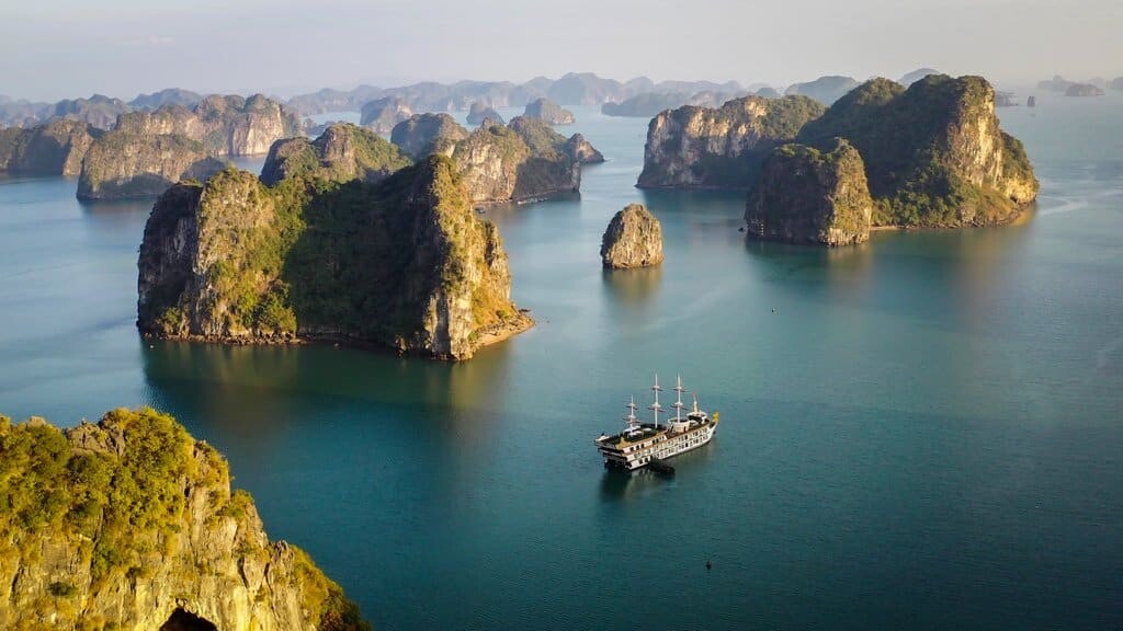 Ha Long Bay during spring