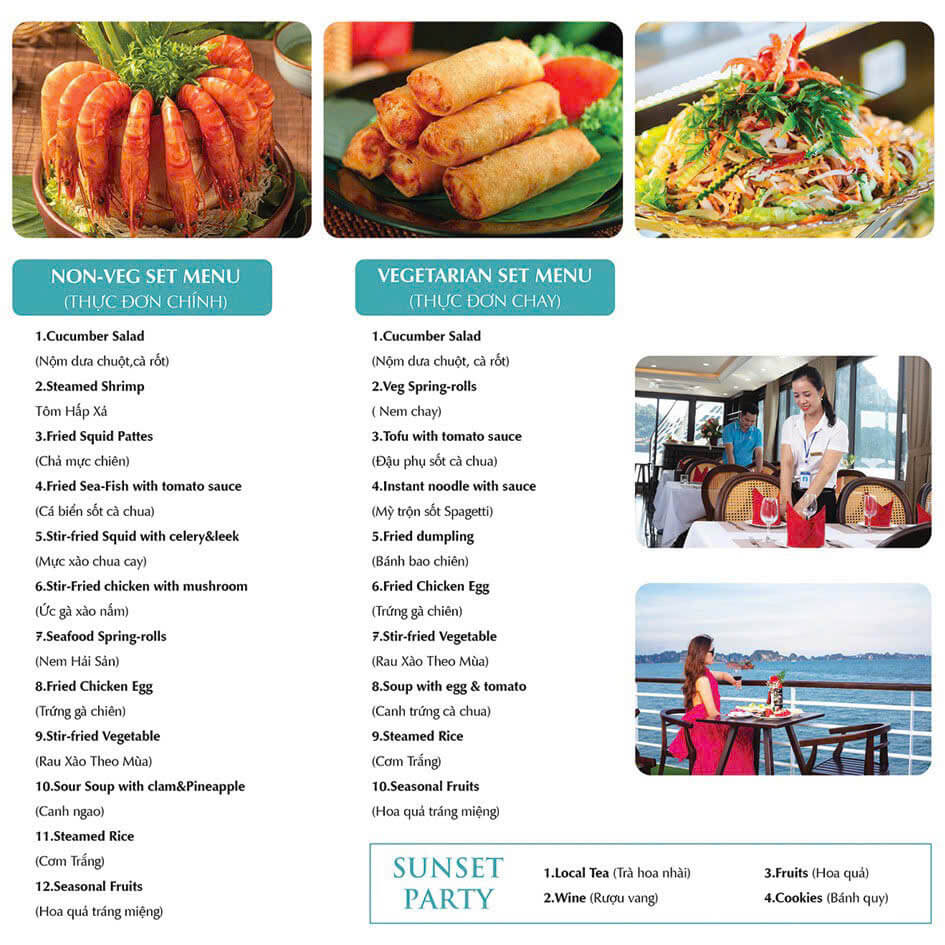 Set Menu Harmony Cruise (1)