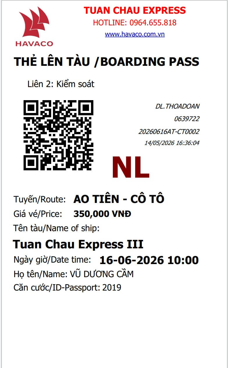 Ve Tau Cao Toc Co To