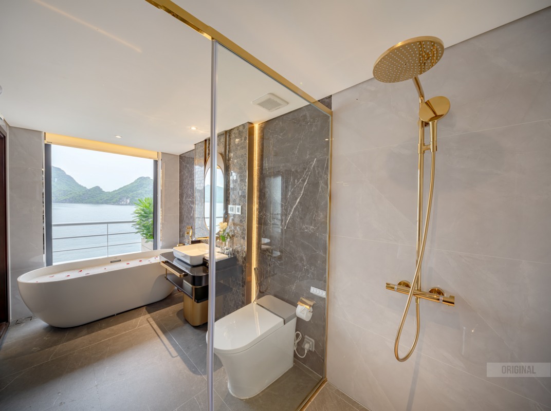 Sea Star Cruise- Captain Suite Bathroom