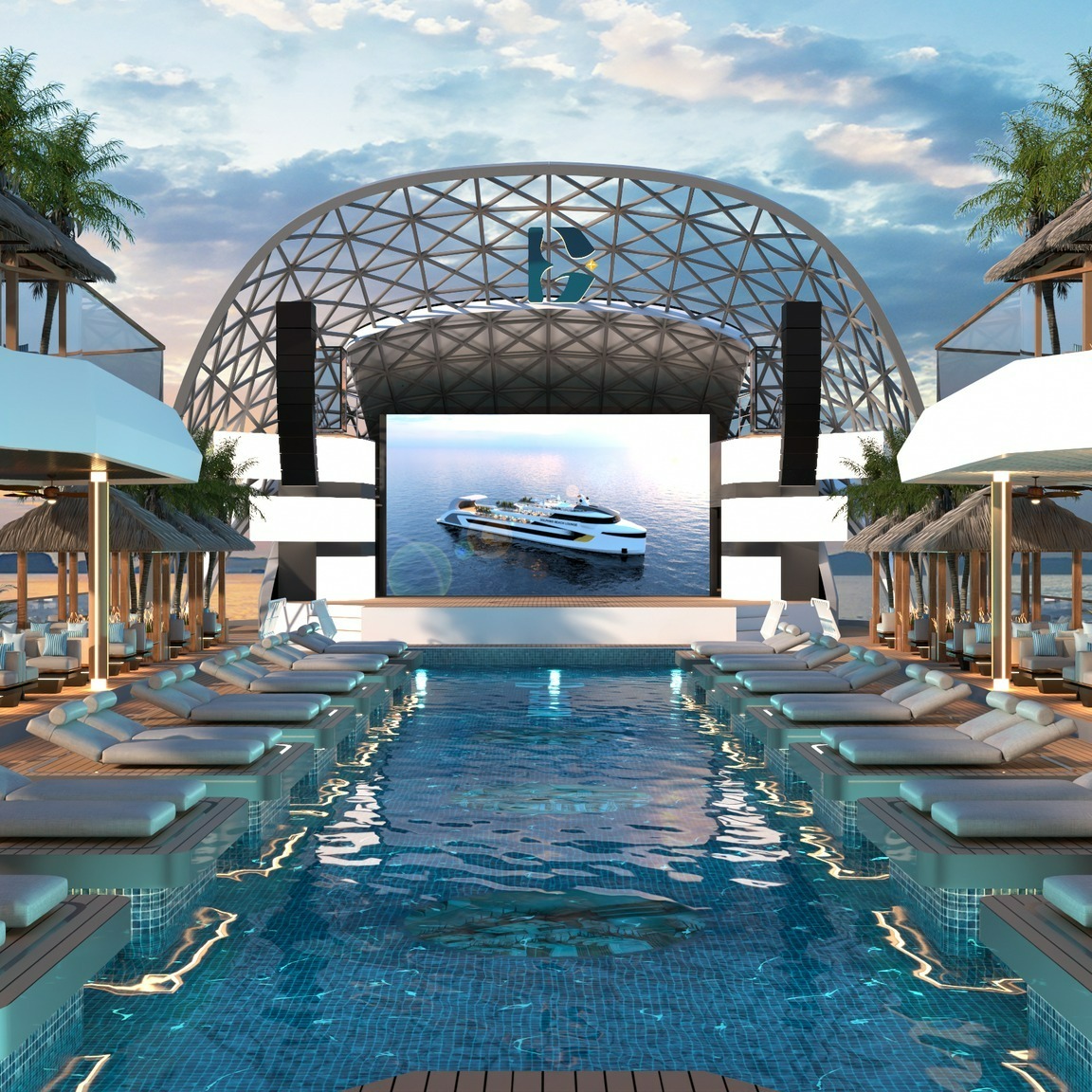Lounge 360° Với Tầm Nhìn Toàn Cảnh