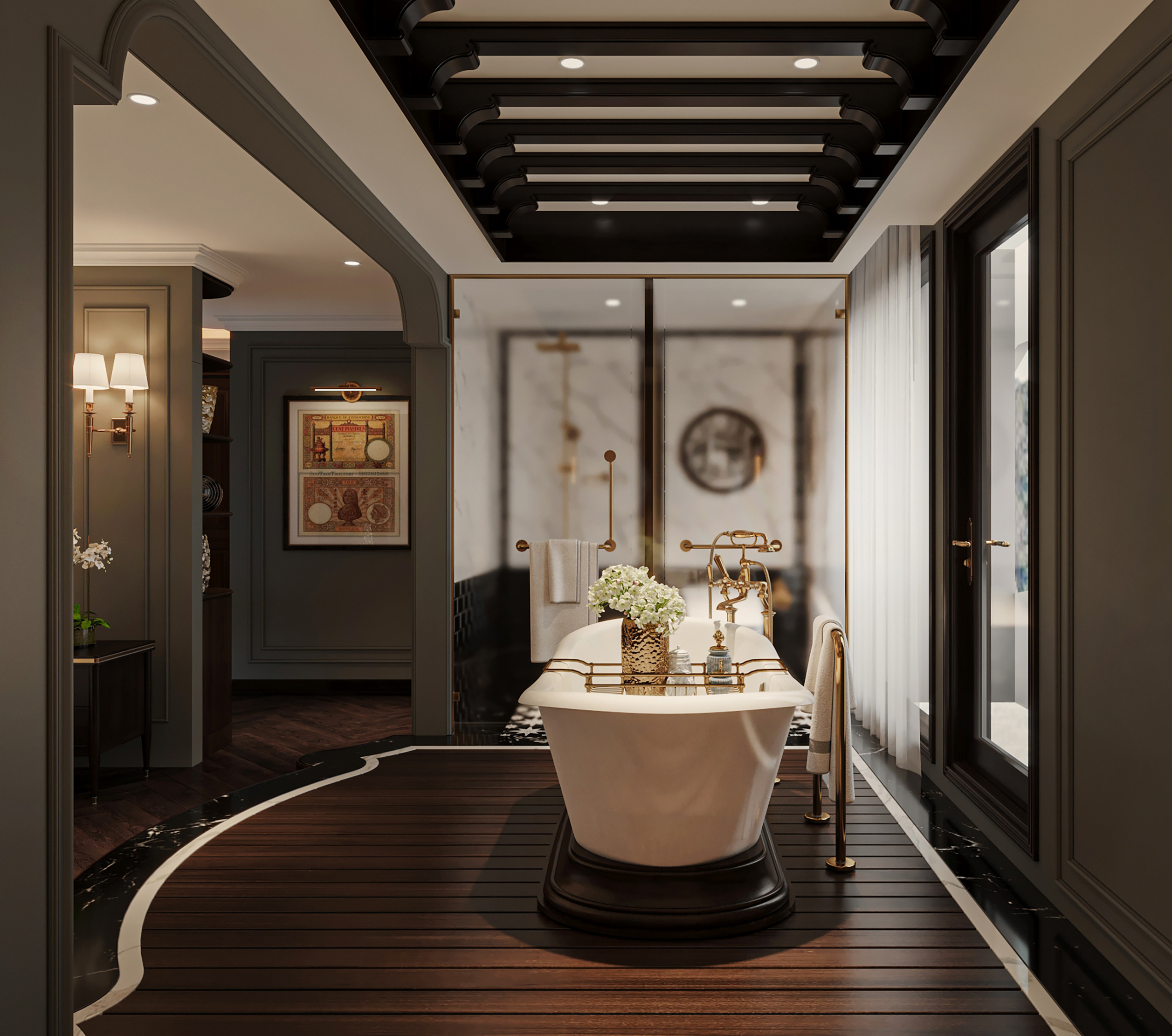 Aime'e Suite Bathtub