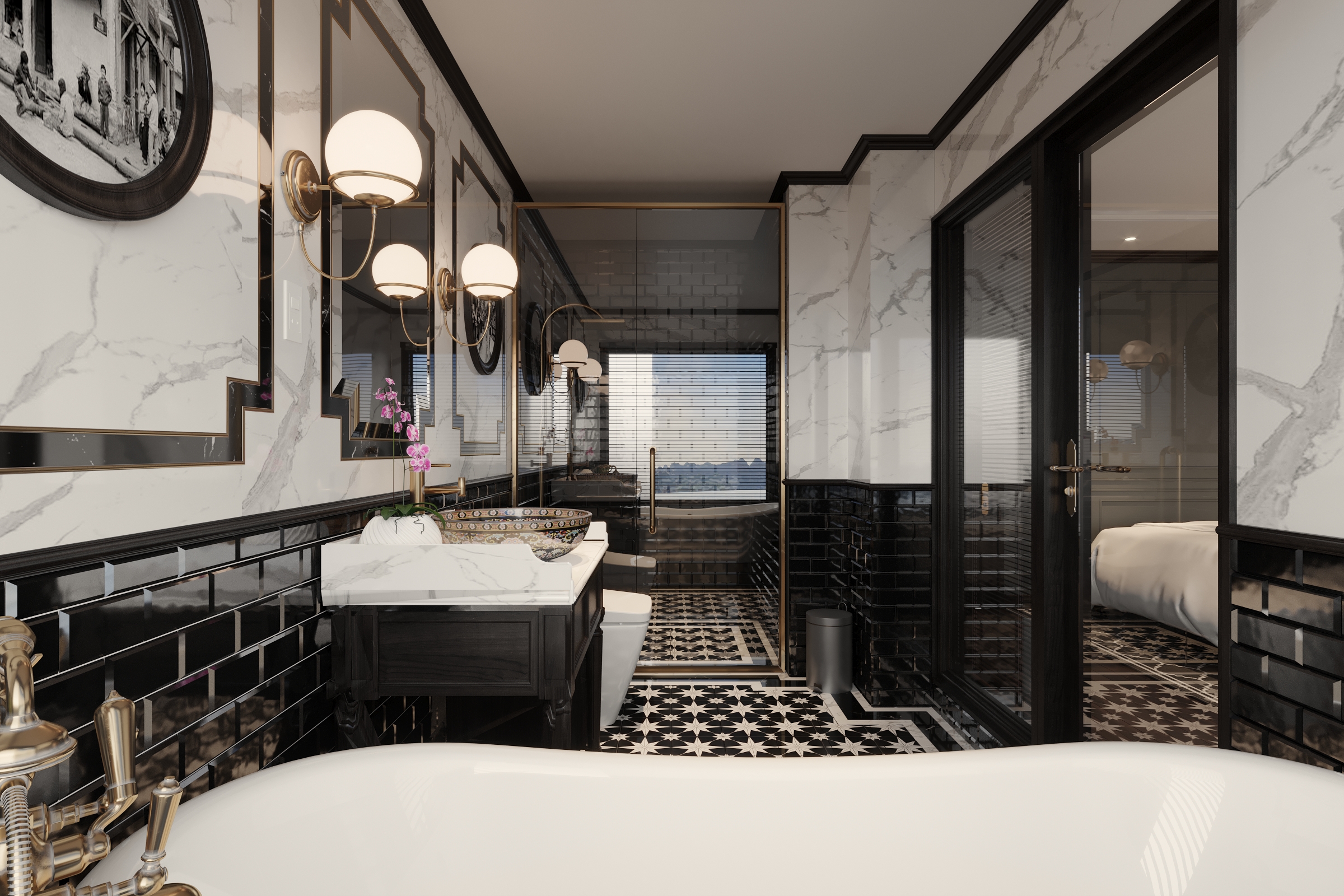 Grace Ocean Suite Bathroom