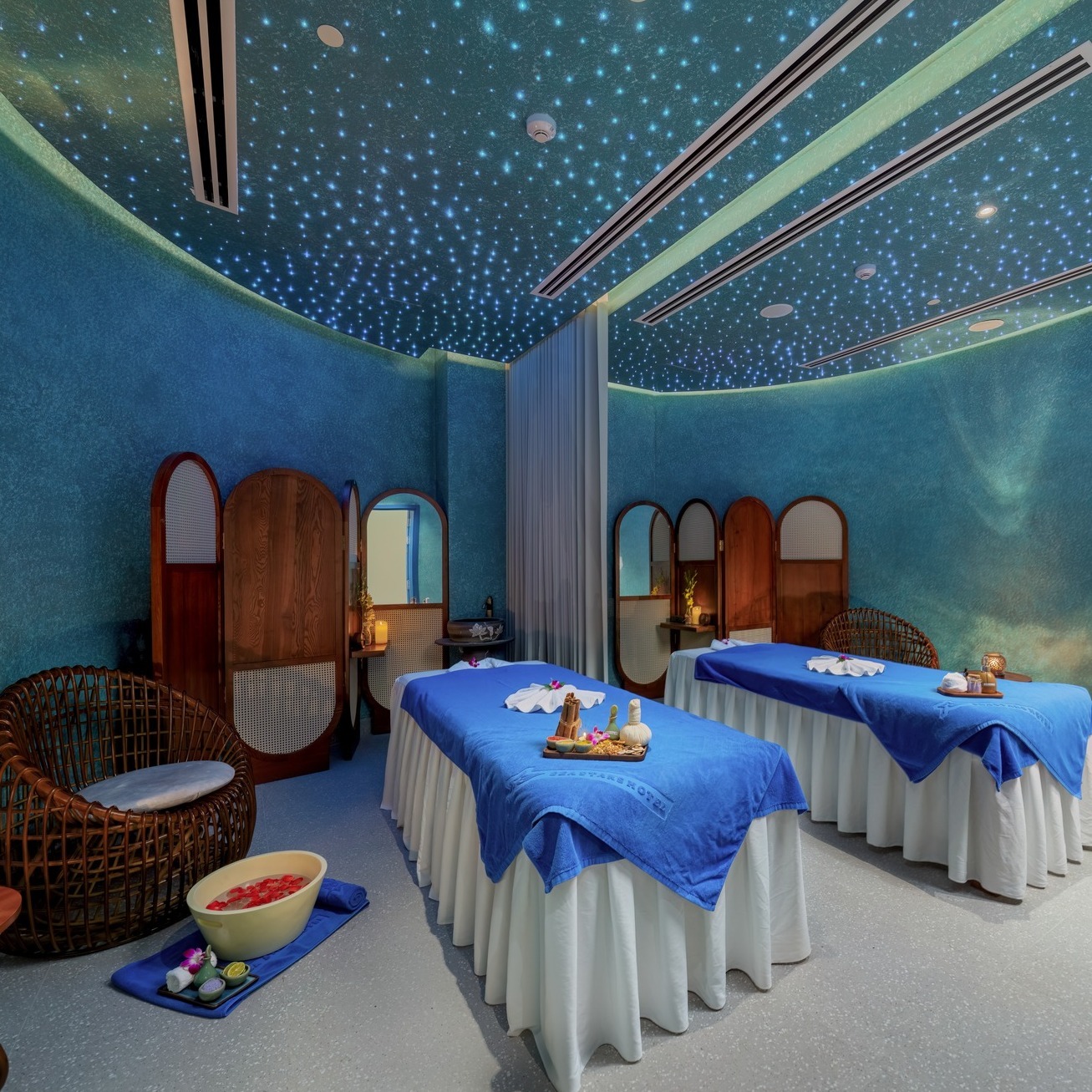 Spa - Trông như nằm giữa giải ngân hà